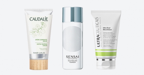 Скрабы и пилинги для чувствительной кожи