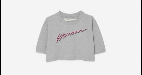 Off-White выпустил футболку для девушек в честь 8 Марта