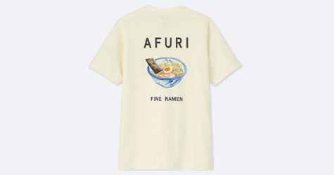 Uniqlo выпустил коллекцию футболок в честь культовых кафе-раменных