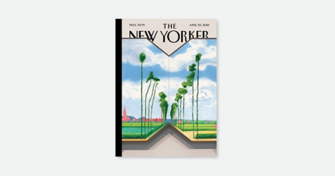 Новая работа Дэвида Хокни появилась на обложке журнала The New Yorker