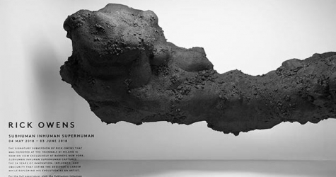 В нью-йоркском Barneys открылась ретроспектива Рика Оуэнса