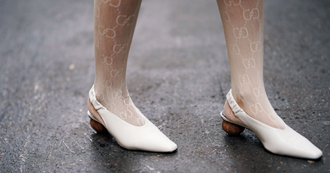 Тенденция стритстайла: туфли-slingback