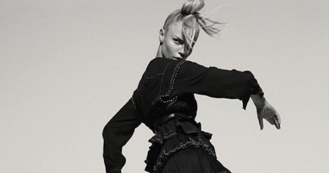 Наташа Поли в рекламной кампании Isabel Marant, осень-зима 2015