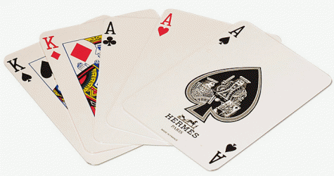 Объект желания: игральные карты Hermès