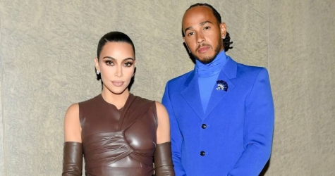 Ким Кардашьян объявила об отношениях с Льюисом Хэмилтоном