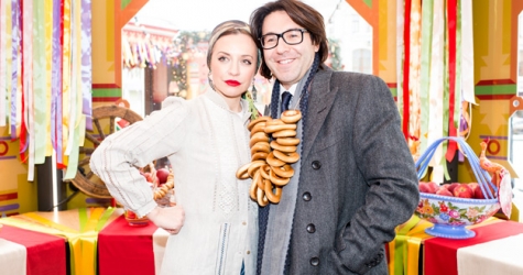 Гости Масленицы в ЦУМе