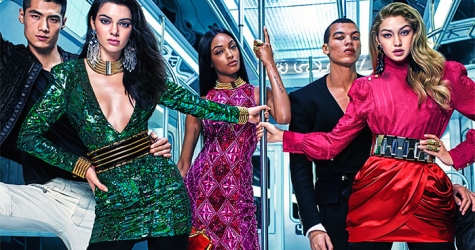 Полная версия: рекламная кампания коллекции Balmain для H&M