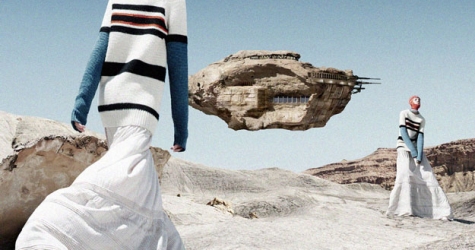 Инопланетяне исследуют американские пустоши в новой кампании Calvin Klein