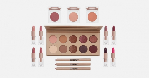 Ким Кардашьян посвятила коллекцию макияжа цветам вишни