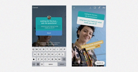 Instagram добавил в Stories стикеры-вопросы