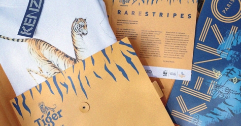 Kenzo и Всемирный фонд дикой природы посвятили благотворительную коллекцию тиграм