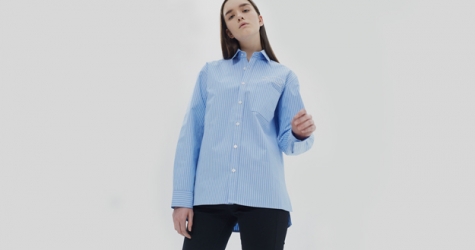 Как сочетать скинни-джинсы с рубашкой