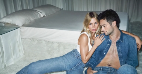 Сиенна Миллер и Оли Грин снялись в новой рекламной кампании бренда Frame