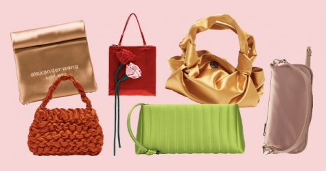 Если всего одна сумка на лето — то атласная!