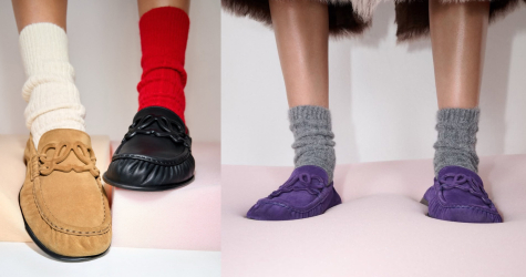 Loewe презентовал новую версию классических лоферов Double L Loafer