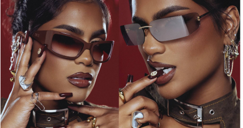 Моне Макмайкл и Дези Перкинс показали совместную коллекцию винтажных очков