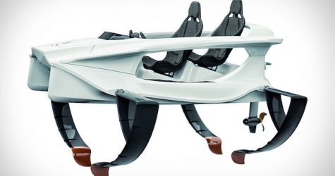 Экогидроцикл на подводных крыльях от Quadrofoil