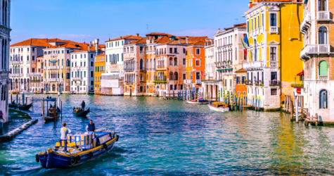 Каналы в Венеции почти пересохли из‑за отсутствия осадков