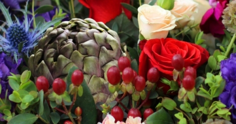 От лаванды до артишоков: 8 нестандартных деталей для букета