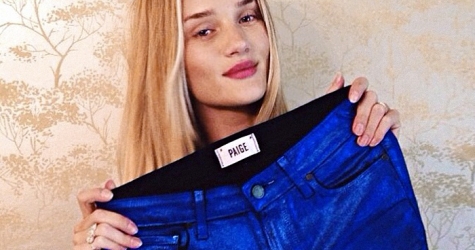 Рози Хантингтон-Уайтли создаст коллекцию денима?