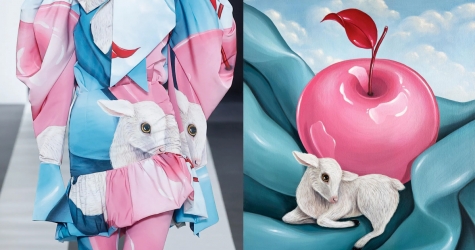 На фэшн-показ как в музей. Искусство в коллекциях осень-зима 2023