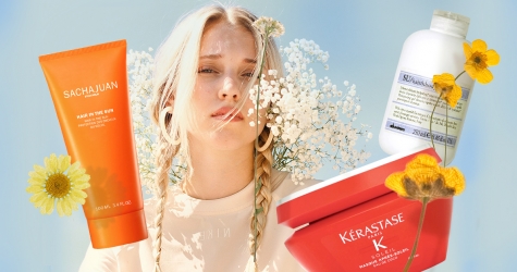 Как солнце влияет на волосы