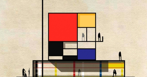 Archist City: известные художники в виде архитектурных проектов