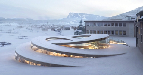 Спиральный музей Audemars Piguet от датского бюро BIG