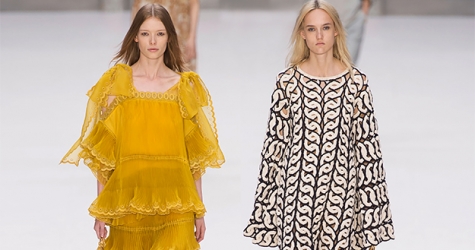 Парижская неделя моды: Chloé весна-лето 2017