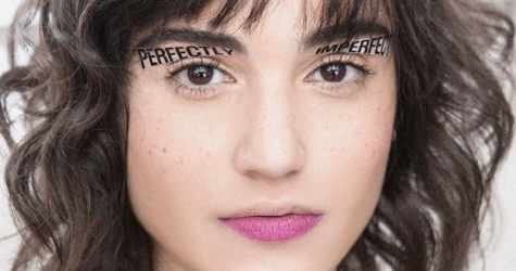 Как повторить леттеринг-макияж с показа Concept Korea