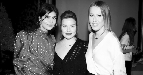 Ксения Собчак, Надежда Оболенцева и другие гости новогоднего коктейля J-Point