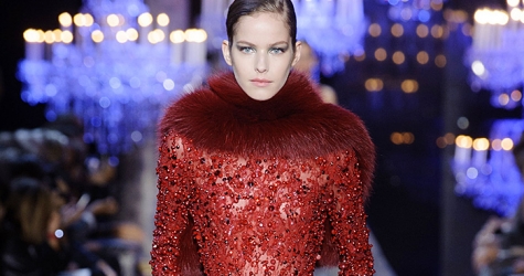 Неделя высокой моды в Париже: Elie Saab, осень-зима 2014