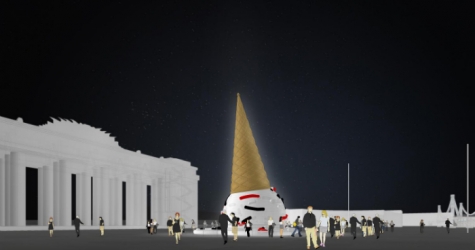 У ворот парка Горького появится елка в виде мороженого