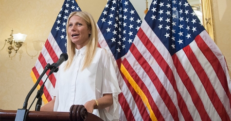 Гвинет Пэлтроу выступила с речью в Капитолии США