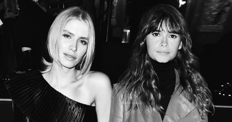 Гости показа Balmain, весна-лето 2016