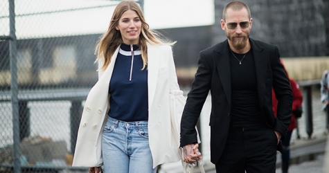 Неделя моды в Нью-Йорке, осень-зима 2016: street style. Часть 3