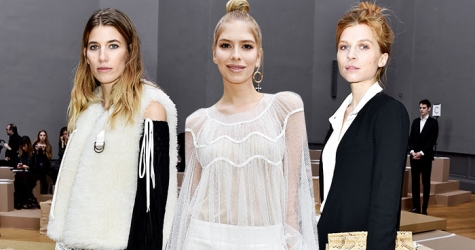 Гости показа Chloe осень-зима 2016