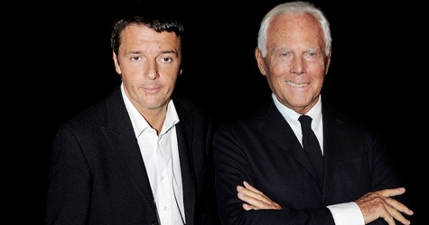 Джорджо Армани остался недоволен премьер-министром Италии