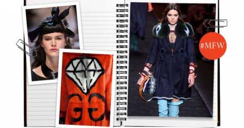 12 тенденций сезона из Милана, осень-зима 2016