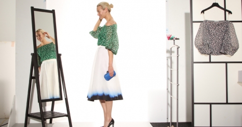 Vika Gazinskaya появятся на Mytheresa.com