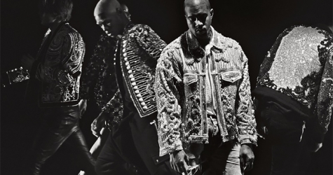 Заплаканные лица в продолжении звездной кампании Balmain