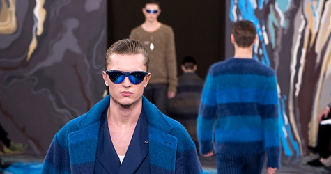 Неделя мужской моды в Париже: показ Louis Vuitton, осень-зима 2014