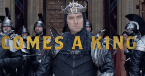 Джуд Лоу в тизере фильма «Меч короля Артура»