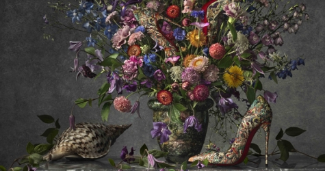 Картины великих художников в весеннем лукбуке Christian Louboutin