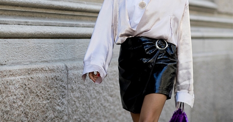 Что носят на Неделе моды в Милане: 5 часть