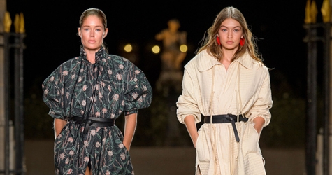 Парижская неделя моды: Isabel Marant, весна-лето 2017