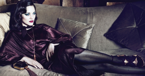 Марион Котийяр на обложке мартовского Interview