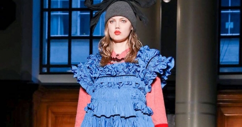 Molly Goddard, коллекция осень-зима 2020