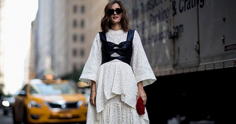 Что носят на Неделе моды в Нью-Йорке: 3 часть
