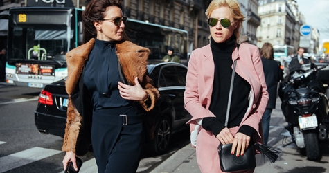 Неделя моды в Париже, осень-зима 2016: street style. Часть 2